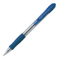 pilot super grip ballpoint fine pen#colour_BLUE