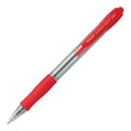 pilot super grip ballpoint medium#colour_RED