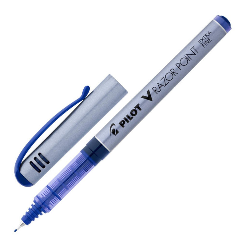 Pilot V-Razor Point Fibre Tip Pen 0.4mm - Pack Of 12