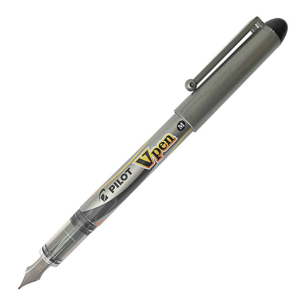 pilot v-pen fountain pen medium#colour_BLACK