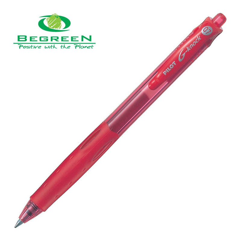 pilot begreen g-knock gel fine pen