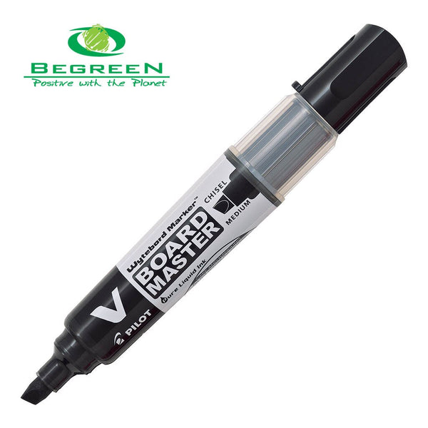 pilot beGREEN v board WHITEboard marker chisel#colour_BLACK