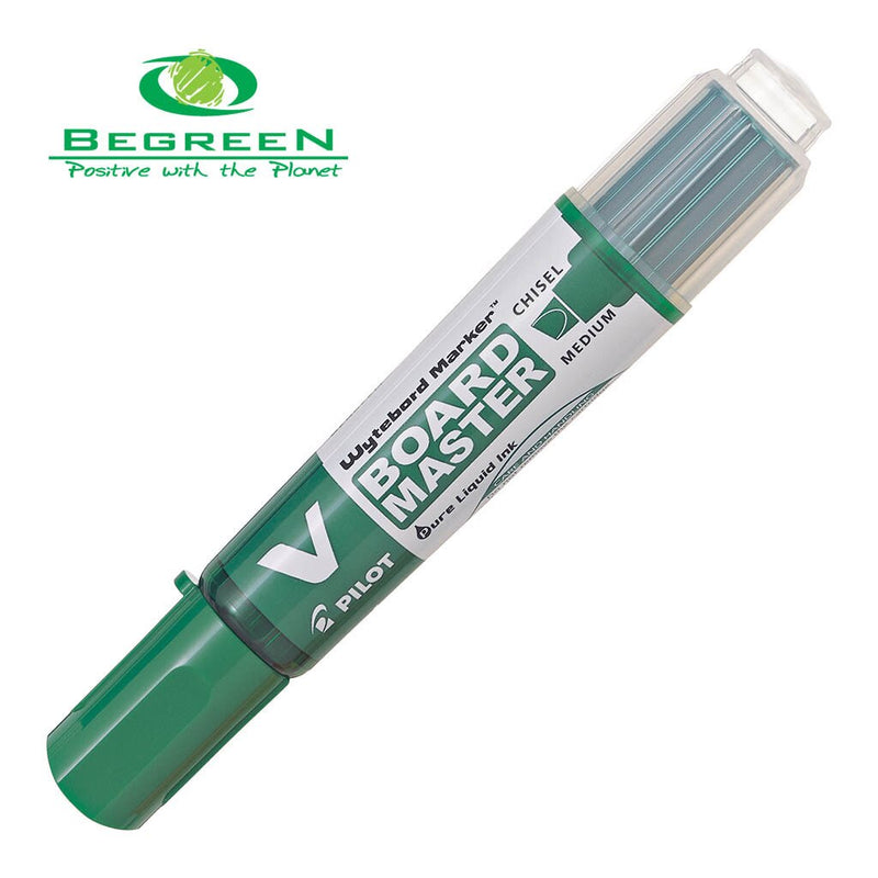 pilot beGREEN v board WHITEboard marker chisel