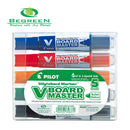 pilot beGREEN v board WHITEboard marker bullet assorted PACK OF  5