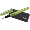 pilot mr3 fountain pen FINE#colour_LIGHT GREEN