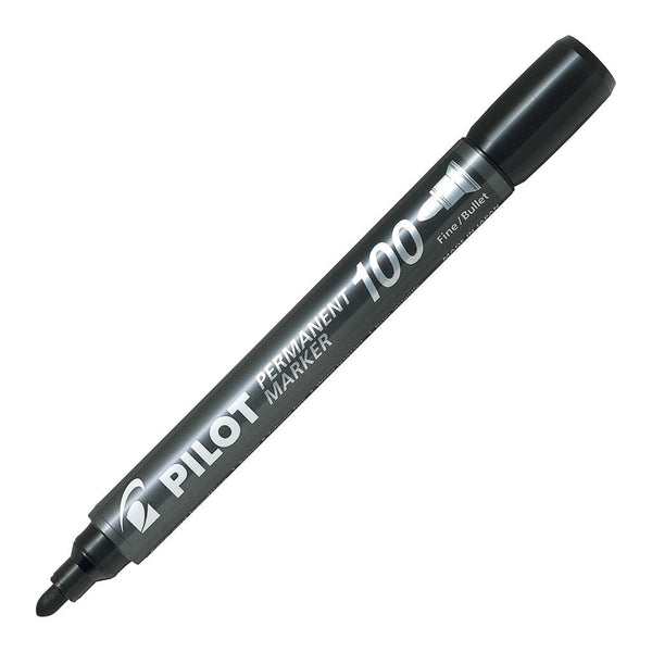 pilot sca 100 permanent marker bullet#colour_BLACK