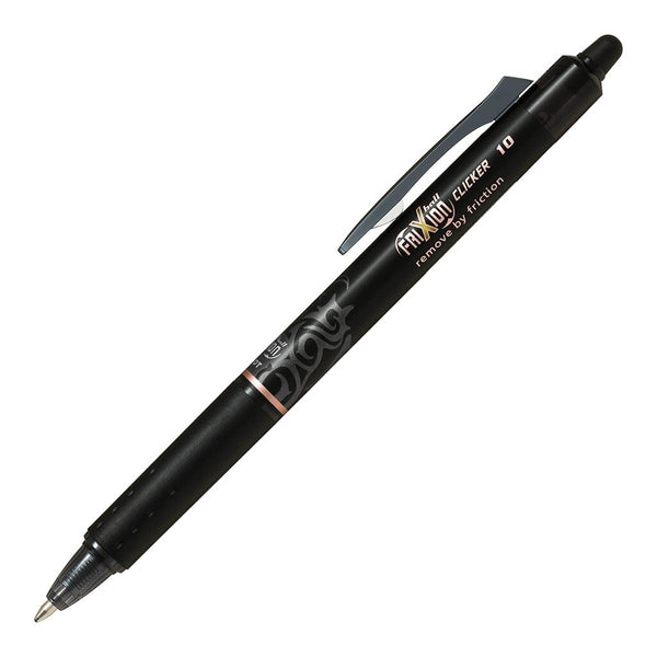 pilot frixion clicker erasable broad pen#colour_BLACK