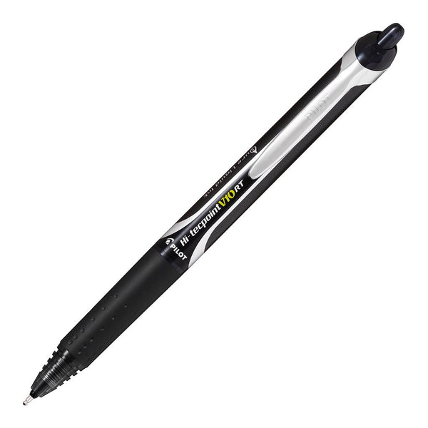 pilot hi-tecpoint v10rt rollerball pen broad#colour_BLACK