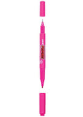 Uni Prockey Marker Dual Tip Pen 0.4/0.9mm#Colour_WINE