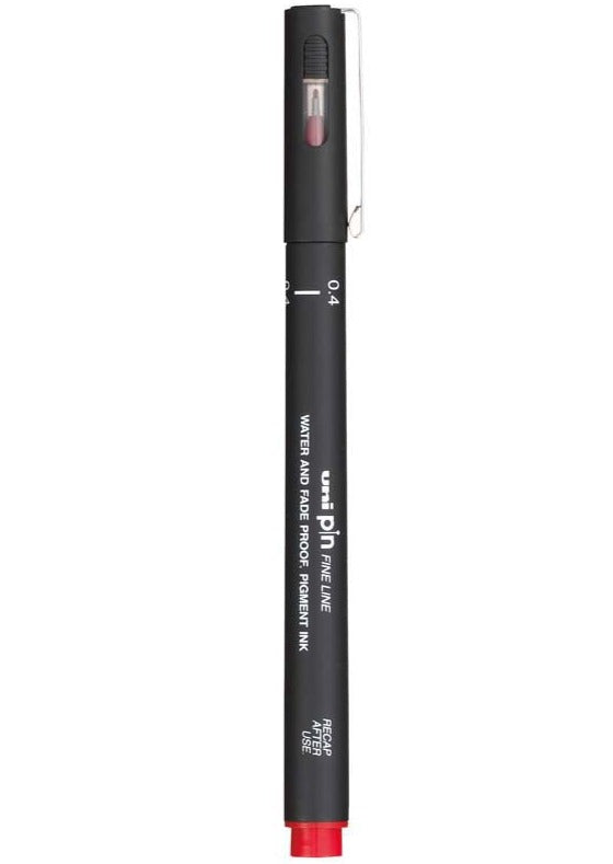 Uni Pin Fineline Permanent Pen 0.4mm