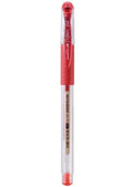 Uni-ball Signo Dx 0.5mm Capped Rollerball Pen#Colour_RED