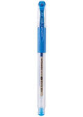 Uni-ball Signo Dx 0.5mm Capped Rollerball Pen#Colour_LIGHT BLUE