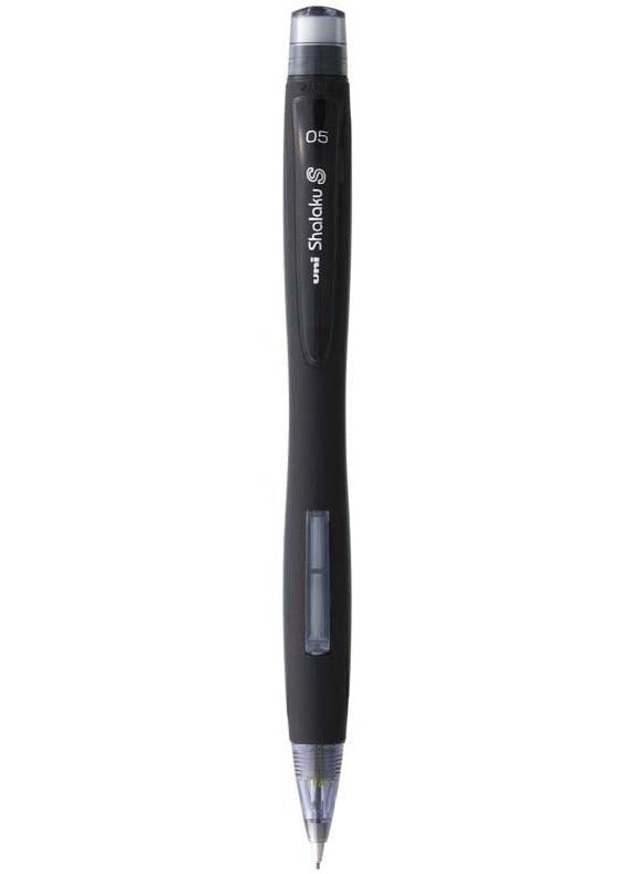 Uni Shalaku S Mechanical Pencil 0.5mm#Colour_BLACK