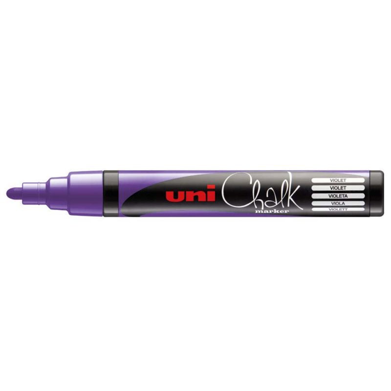 Uni Chalk Marker 1.8-2.5mm Hangsell Bullet Tip