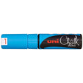 Uni Chalk Marker 8.0mm Chisel Tip PWE-8K#Colour_LIGHT BLUE
