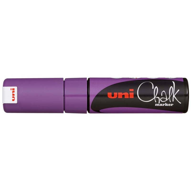 Uni Chalk Marker 8.0mm Chisel Tip PWE-8K