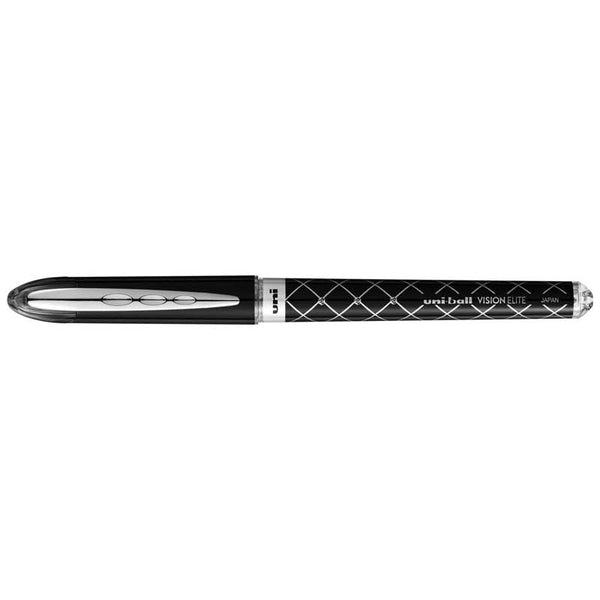 Uni Vision Elite Dia Capped Pen Black 0.8mm