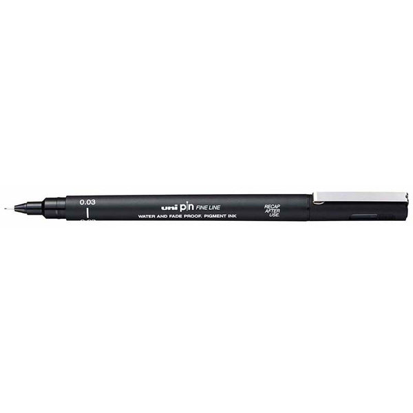 Uni Pin Fineline Permanent Pen Black#Size_0.03MM
