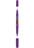Uni Prockey Marker Dual Tip Pen 0.4/0.9mm#Colour_VIOLET