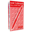 Uni Laknock 1.0mm Retractable Medium Pen