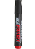 Uni Prockey Marker 1.2mm Bullet Tip#Colour_RED