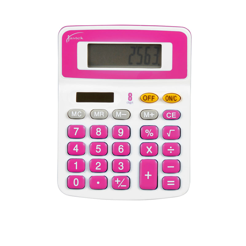 jastek desktop calculator assorted colours