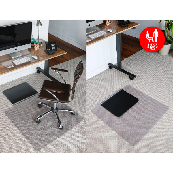 jastek chairmat sit or stand key 91x134cm