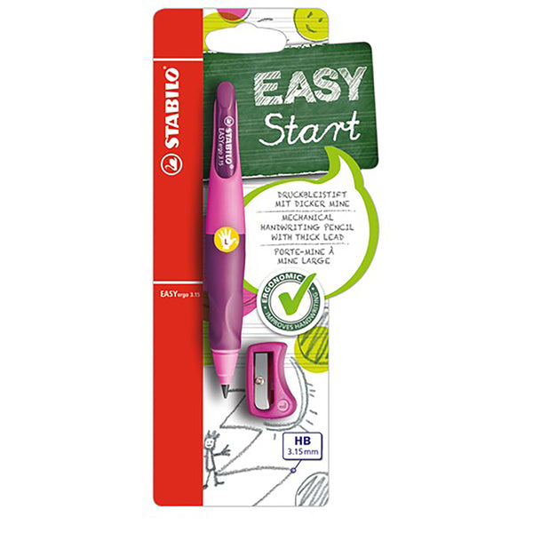 stabilo easyergo left hand pink