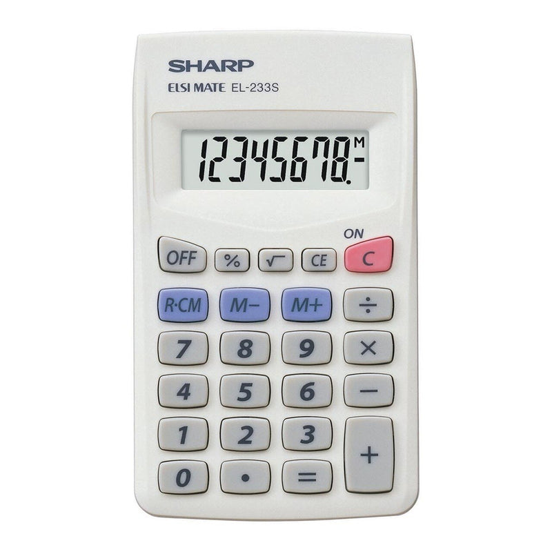 sharp el-233sb pocket calculator