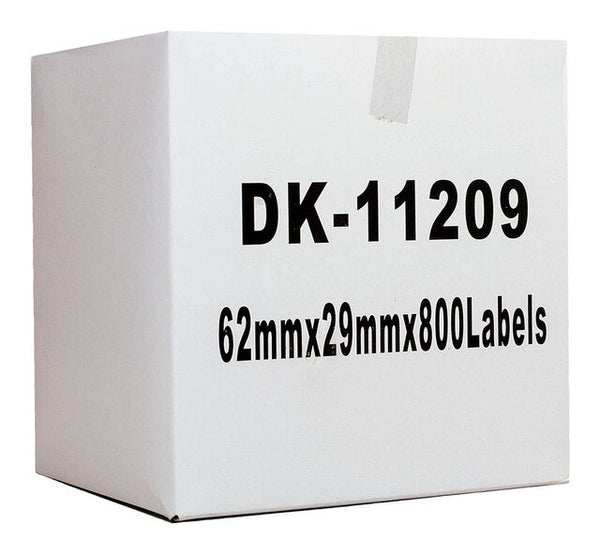brother dk small address label 29x62mm 800 labels