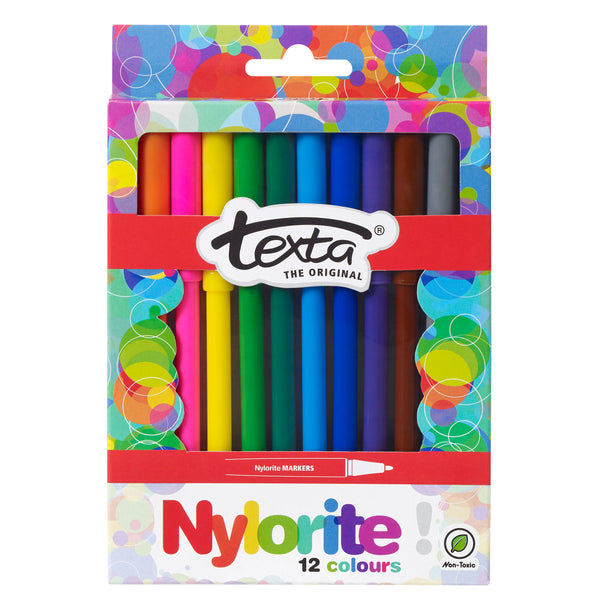texta nylorite colouring marker#Pack Size_PACK OF 12