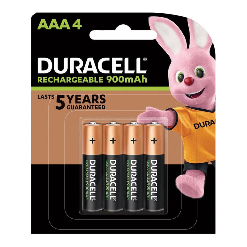 duracell rechargeable aaa battery PACK OF  4