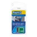 rapid tools staples 140/8mm box of 970 stainless steel