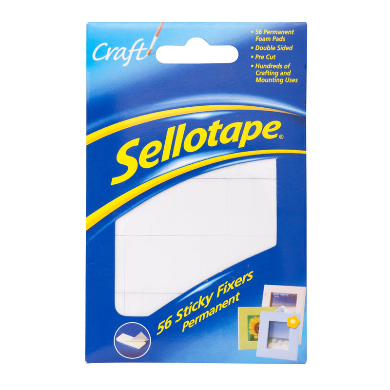 Sellotape Sticky Fixers 56 Pads
