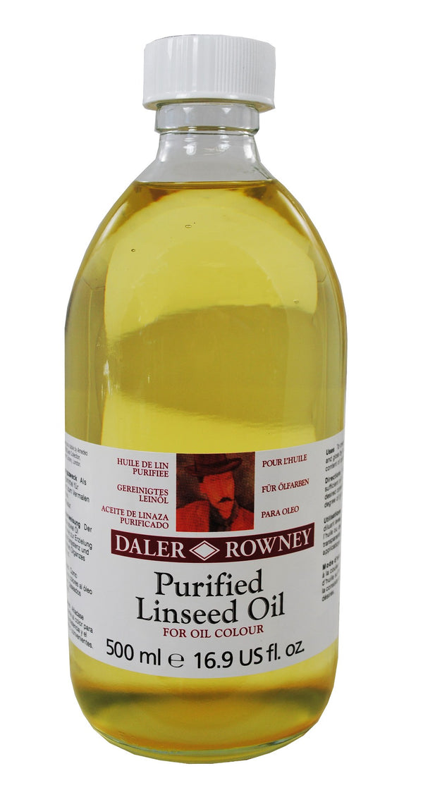 Daler Rowney 500ml Purified Linseed Oil