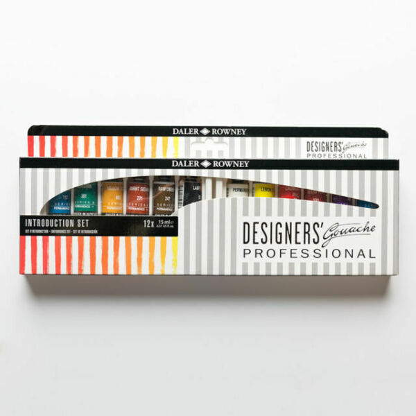 Daler Rowney Artists Gouache Paint Introduction Set