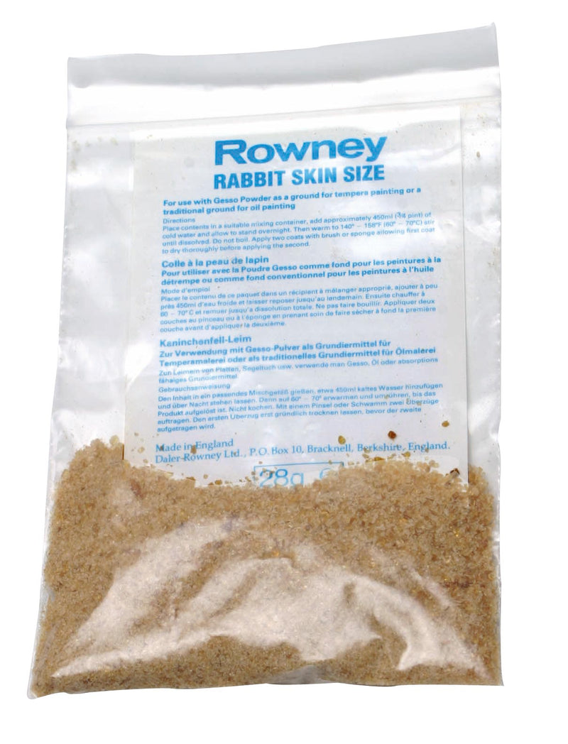 Daler Rowney 28g Rabbit Skin Size