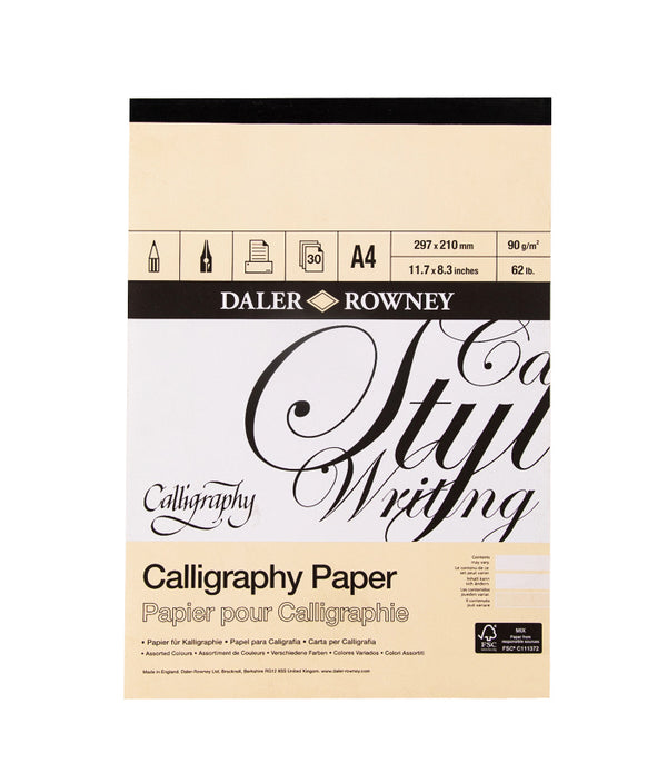 Daler Rowney Calligraphy Paper Pad