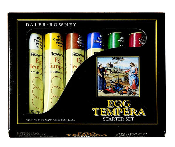 Daler Rowney Egg Tempera Starter Set 22ml Set Of 6