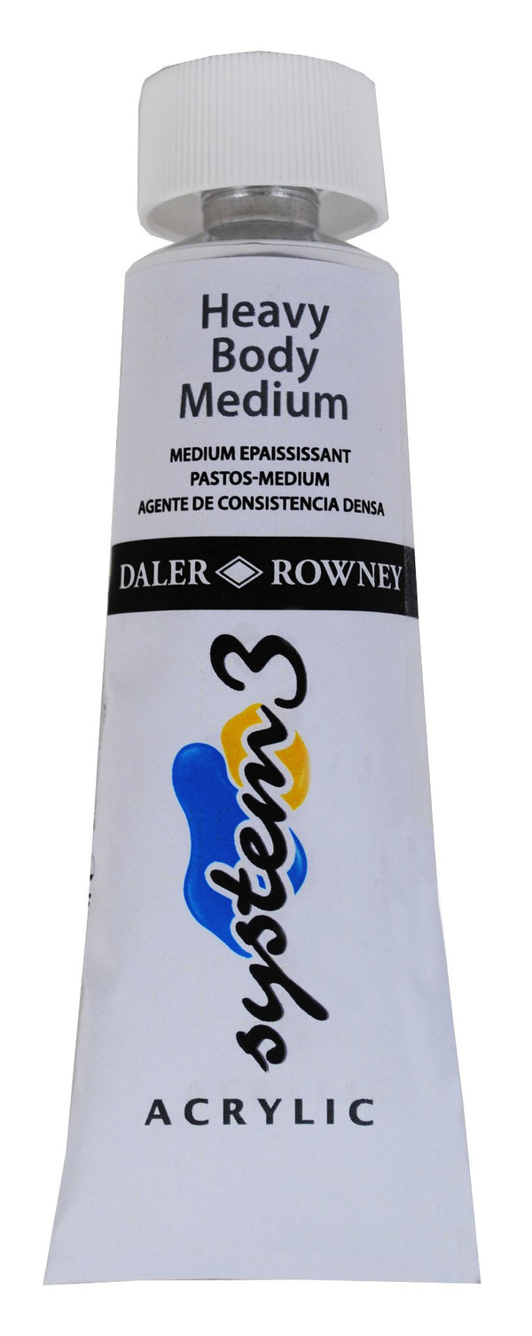 Daler Rowney System 3 75ml Heavy Bodied Medium