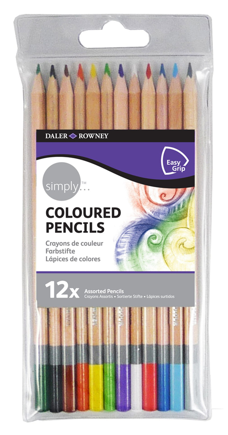 Daler Rowney Simply Colour Pencil Set Of 12