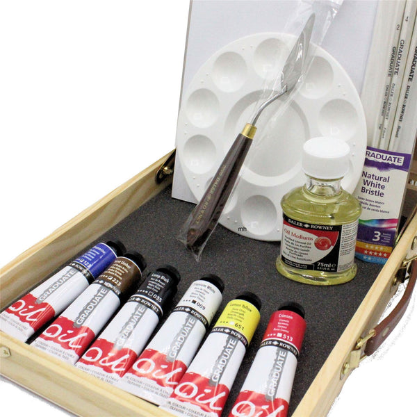 Daler Rowney Graduate Oil Box Easel Set (Current Version)