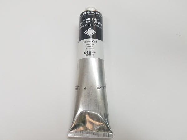 Daler Rowney Artist Oil Paint 200ml Titanium White
