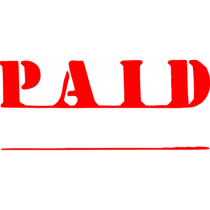 xstamper cx-bn 1221 paid red