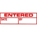 xstamper cx-bn 1534 entered/date/by red