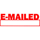 xstamper cx-bn 1650 emailed/date red