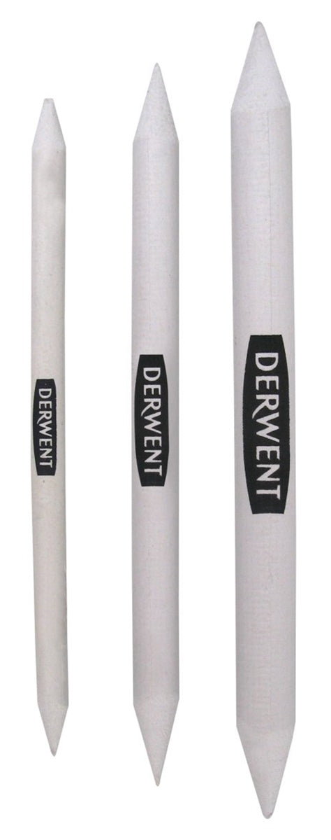 Derwent Paper Stumps Assorted Size Pack Of 3