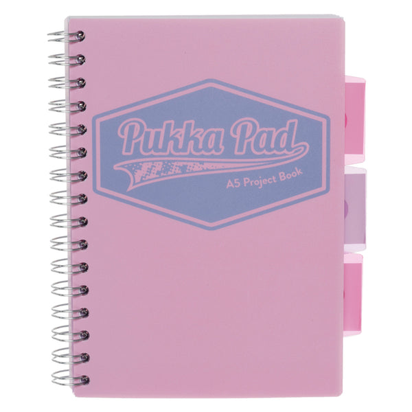 pukka project book PASTEL a5#colour_PINK