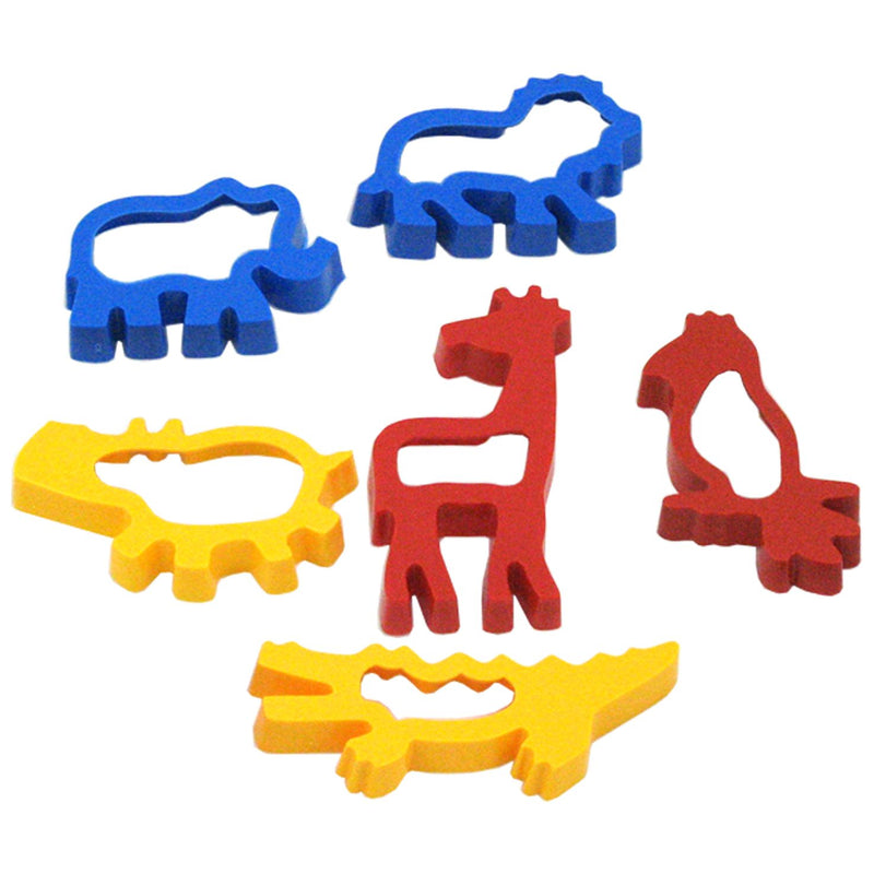 anthony peters jungle dough cutters set of 6