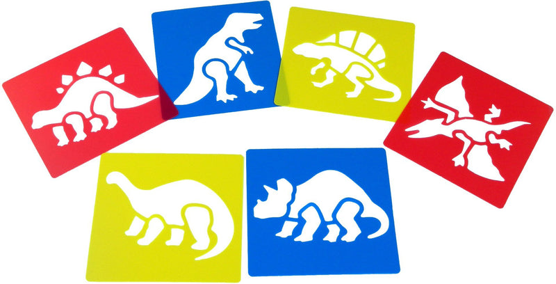 ANTHONY PETERS WASHABLE PLASTIC STENCILS SET OF 6